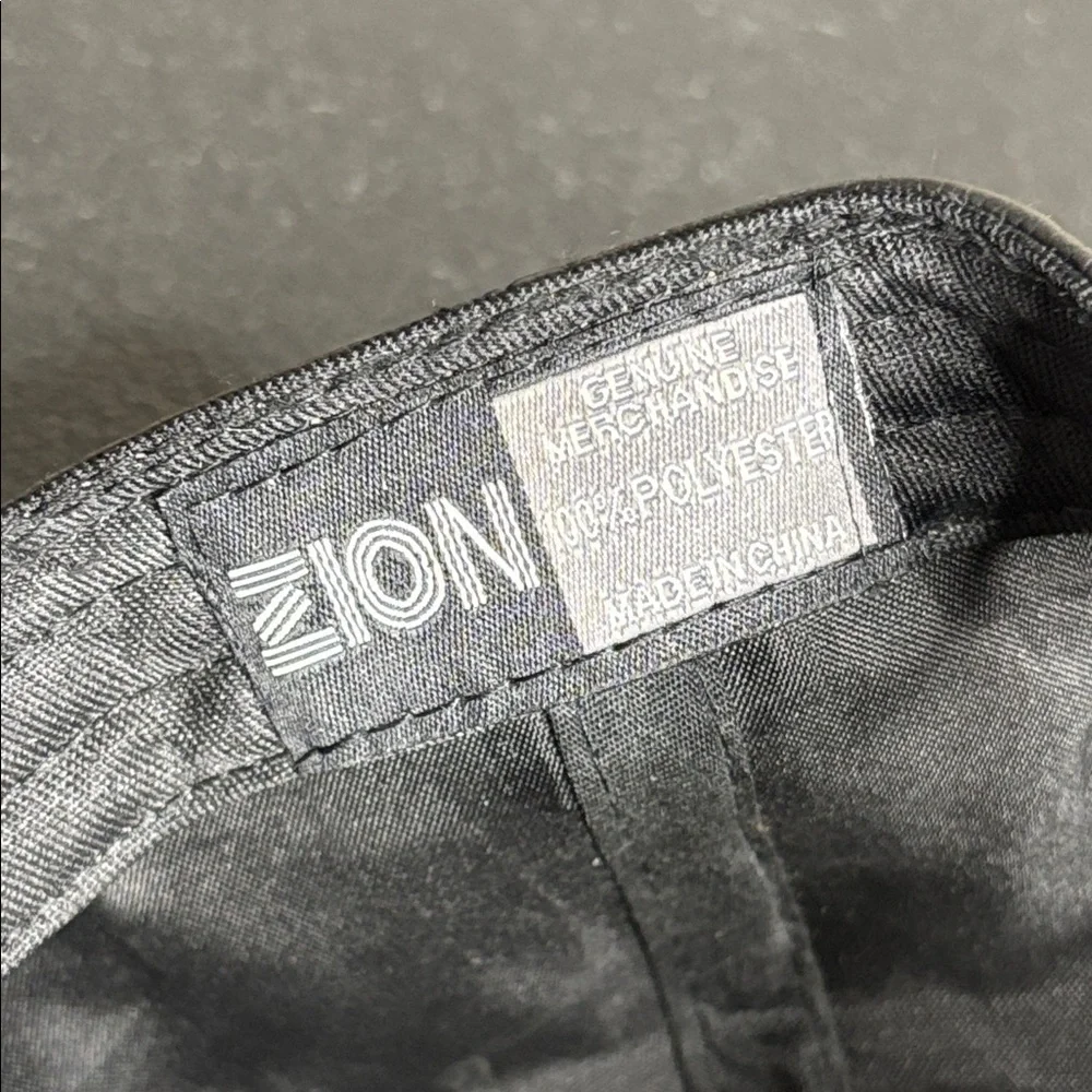 Zion Faux Leather Black Lone Star State Cap